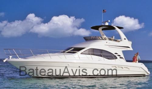 Sea Ray 420 Sedan Bridge fiche technique et avis